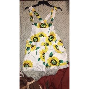 Cute Sunflower Overalls